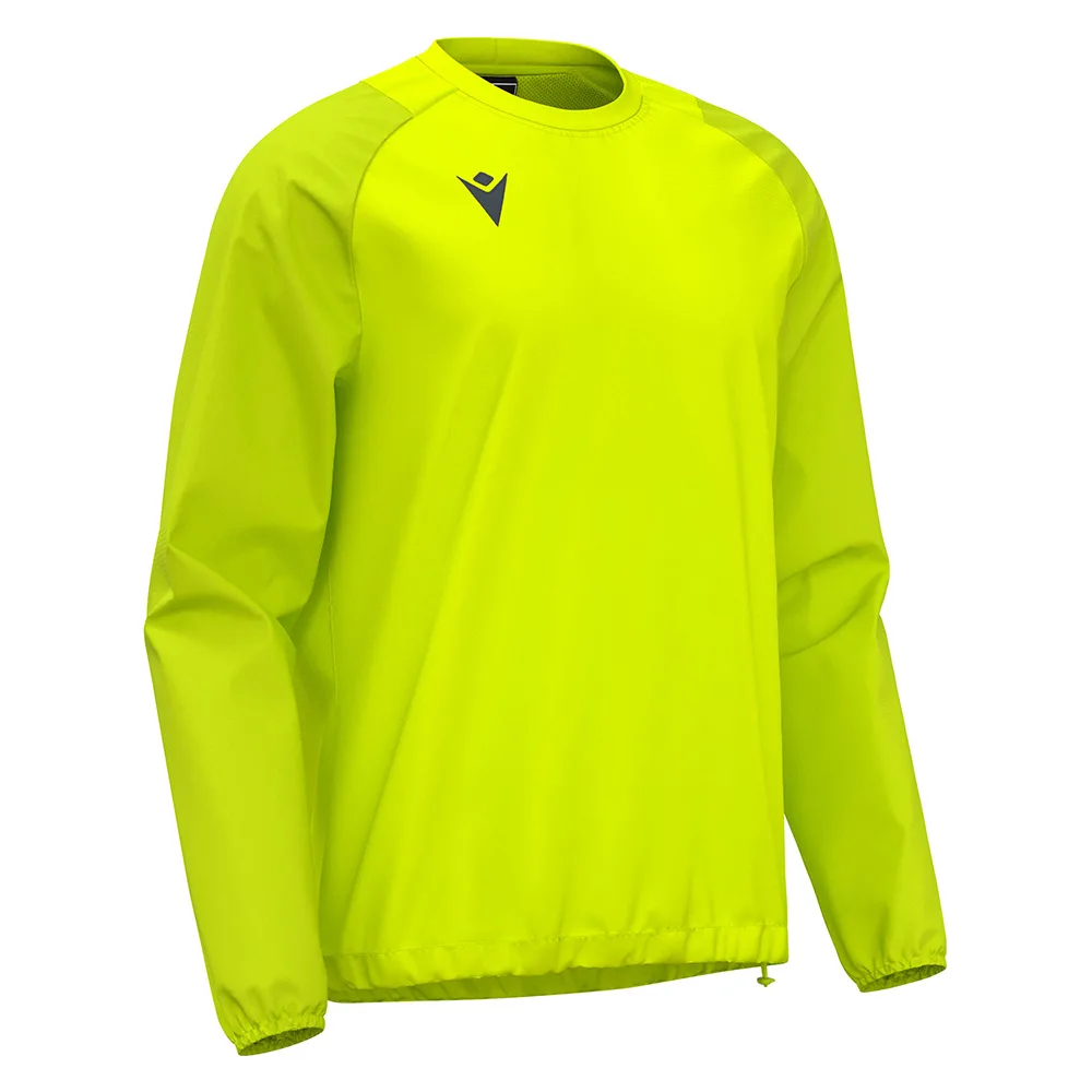 Bluza anti-vant Macron Drizzle, Galben Fluo - imagine 1