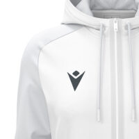 Bluza trening dama Macron Atlas, Alb / Gri - imagine 5