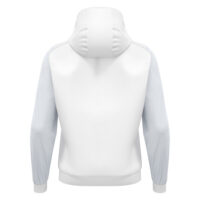 Hanorac Macron Horn, Alb / Gri - imagine 4