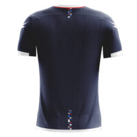 Set echipament fotbal Zeus Mundial, Bleumarin / Alb - imagine 2