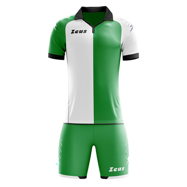 803_81_KIT-GRYFON-VERDE-BIANCO-jpg.webp Set echipament fotbal Zeus Gryfon, Verde / Alb - imagine 1