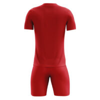 Set echipament fotbal Zeus Legend, Rosu - imagine 2