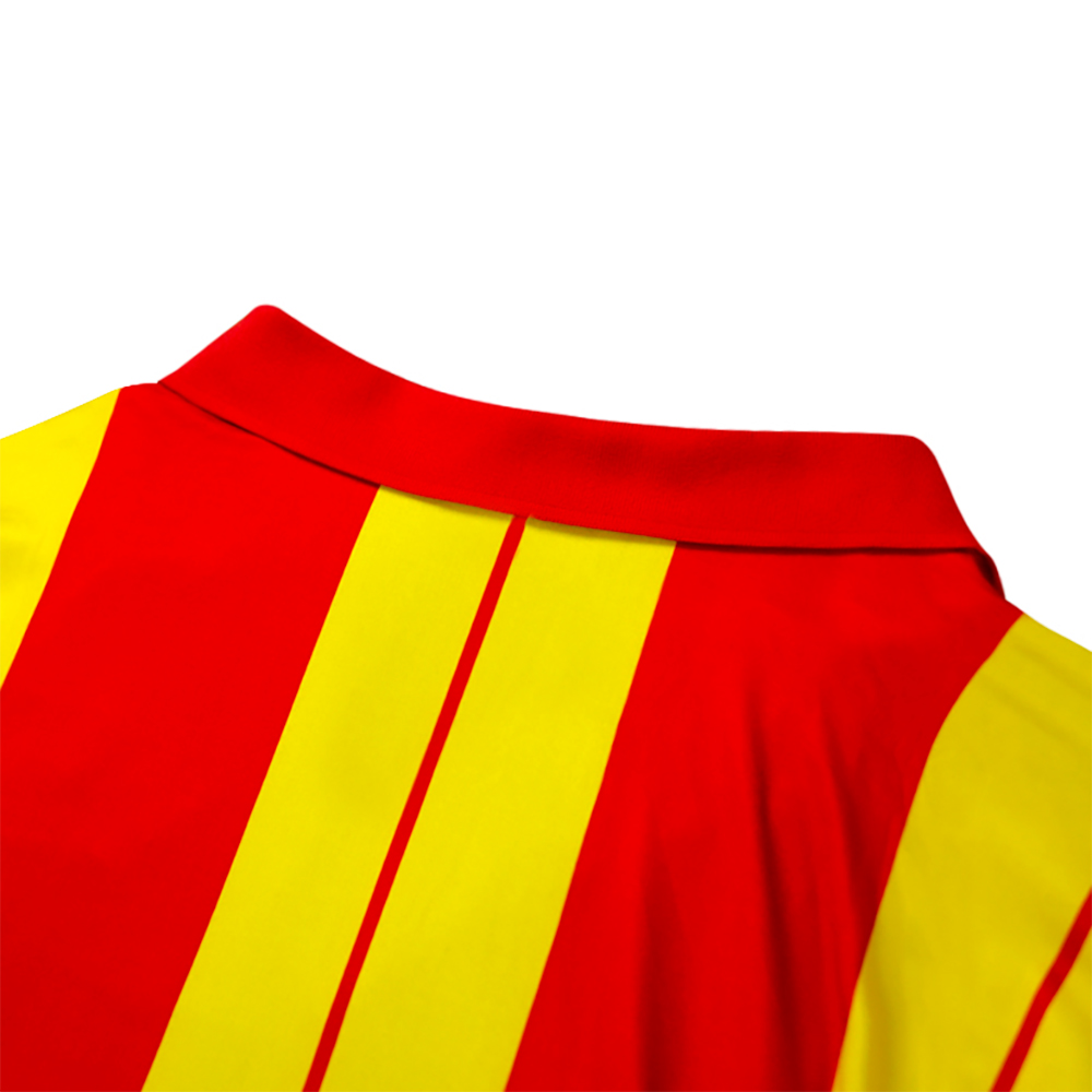 Set echipament fotbal Zeus Pitagora, Rosu / Galben - imagine 8