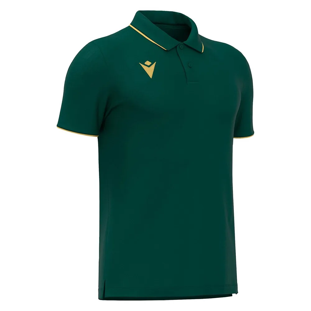 Tricou polo Macron Draco Hero, Verde Sticla - imagine 1