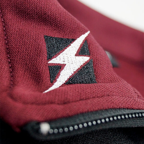 Trening antrenament Zeus Vesuvio, Visiniu / Negru - imagine 4