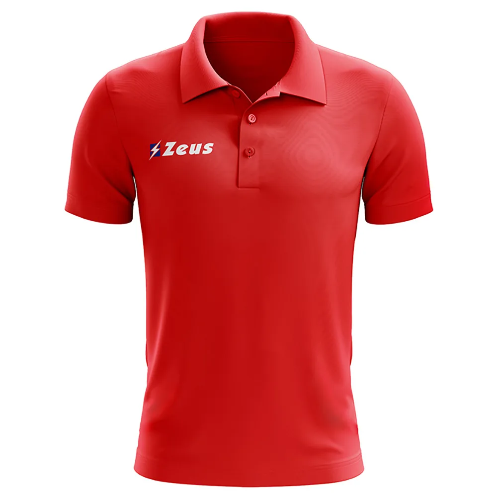 Tricou polo Zeus Promo, Rosu - imagine 1