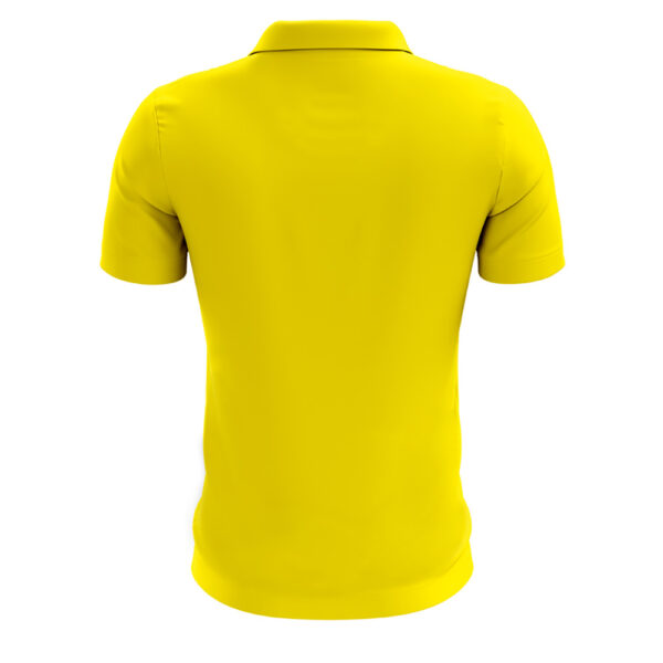 Tricou polo Zeus Promo, Galben - imagine 2