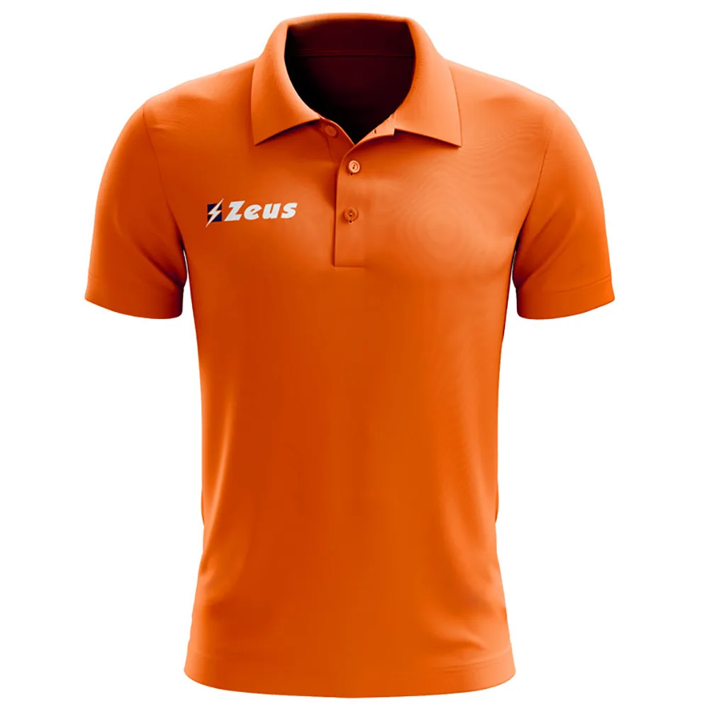 Tricou polo Zeus Promo, Portocaliu - imagine 1