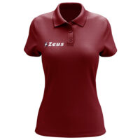 Tricou polo dama Zeus Promo, Visiniu