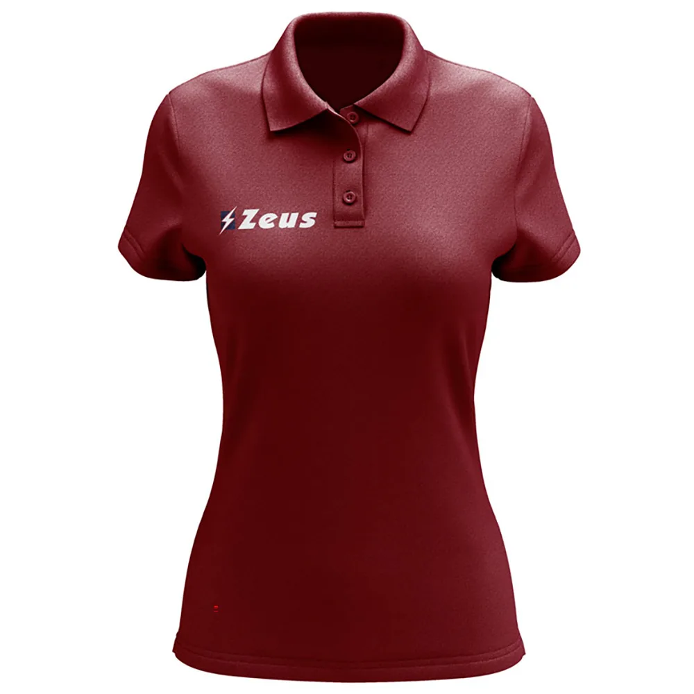Tricou polo dama Zeus Promo, Visiniu - imagine 1