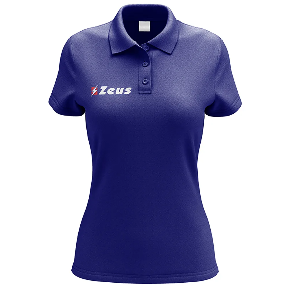 Tricou polo dama Zeus Promo, Albastru Royal - imagine 1