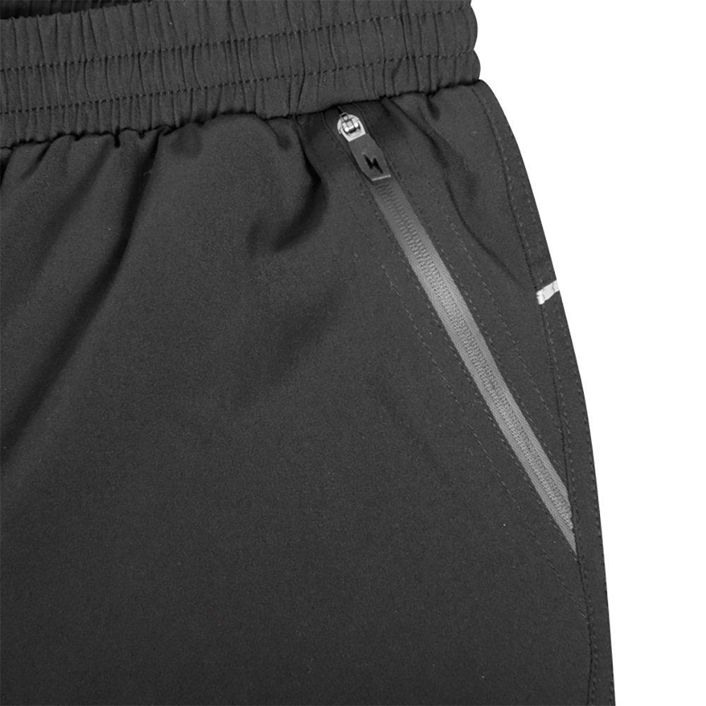 Bermuda microfibra Zeus Monolith, Negru - imagine 3