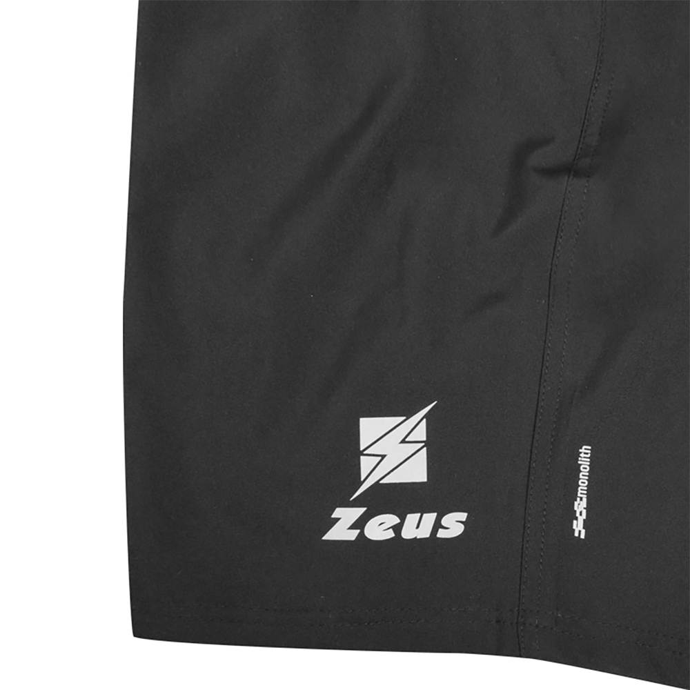 Bermuda microfibra Zeus Monolith, Negru - imagine 5