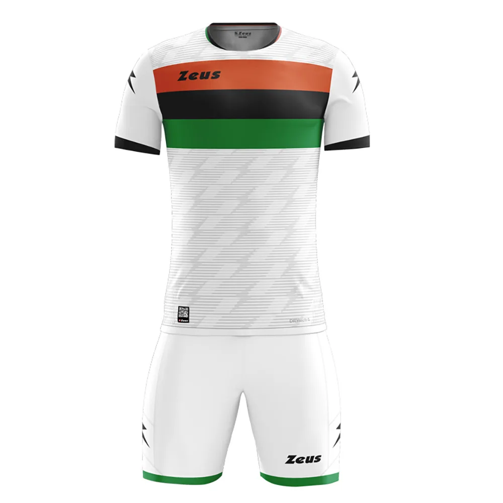 Set echipament fotbal Zeus Icon, Alb / Portocaliu - imagine 1