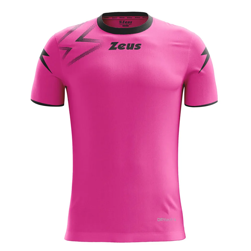 Tricou sport Zeus Mida, Fuxia / Negru - imagine 1