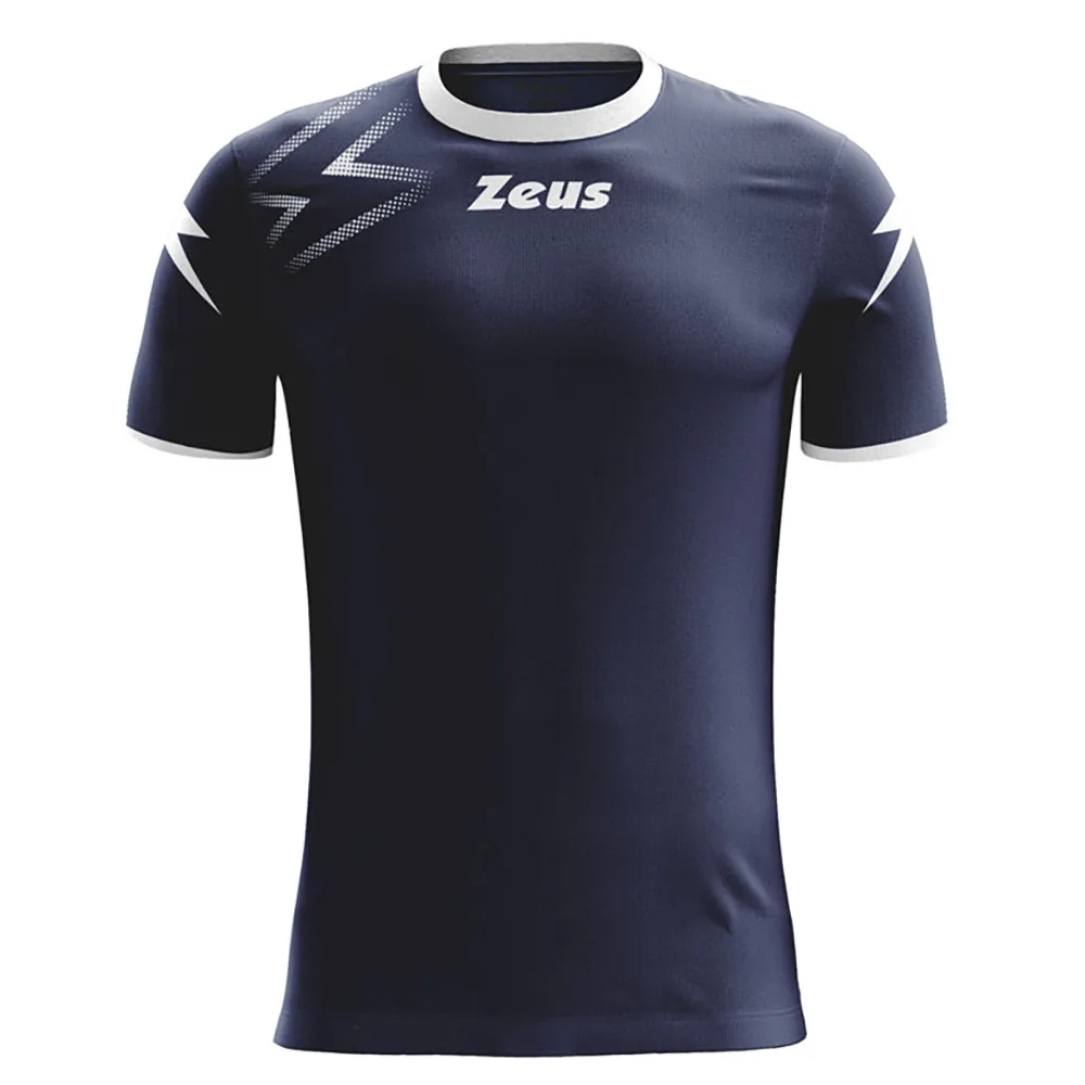 Tricou sport Zeus Mida, Bleumarin / Alb - imagine 1