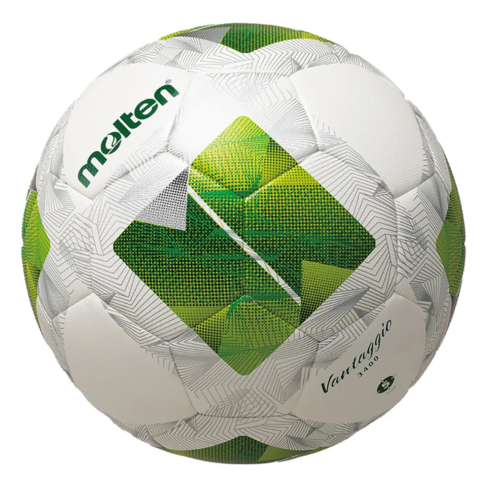 Minge fotbal Molten F5N3400, Alb / Verde (Nr. 5) - imagine 1