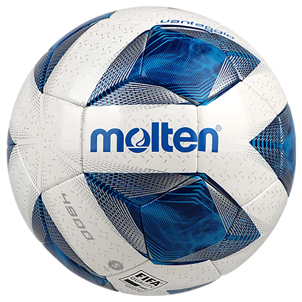 Minge fotbal Molten F5A4900, Alb / Albastru Royal (Nr. 5) - imagine 1