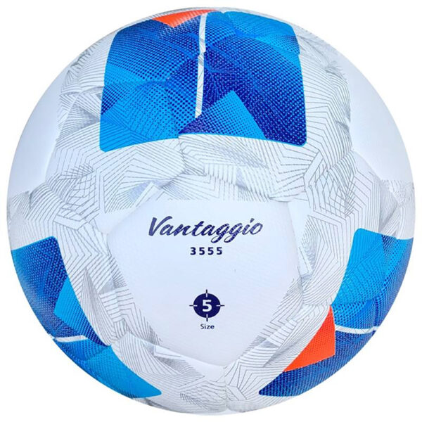 Minge fotbal Molten F5N3555, Alb / Turcoaz (Nr. 5) - imagine 3