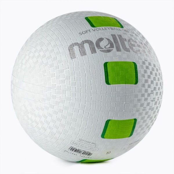Minge volei Molten S2Y1550-WG, Alb / Verde - imagine 2