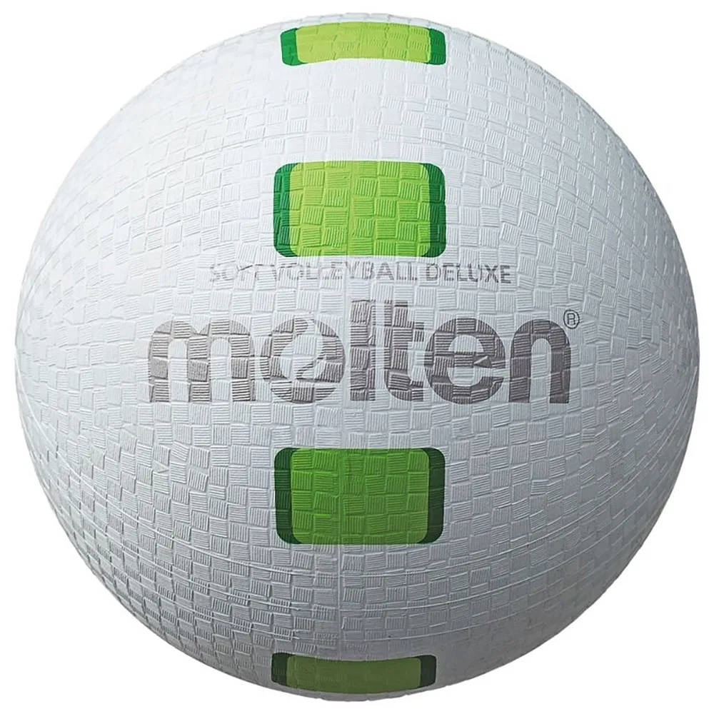 Minge volei Molten S2Y1550-WG, Alb / Verde - imagine 1