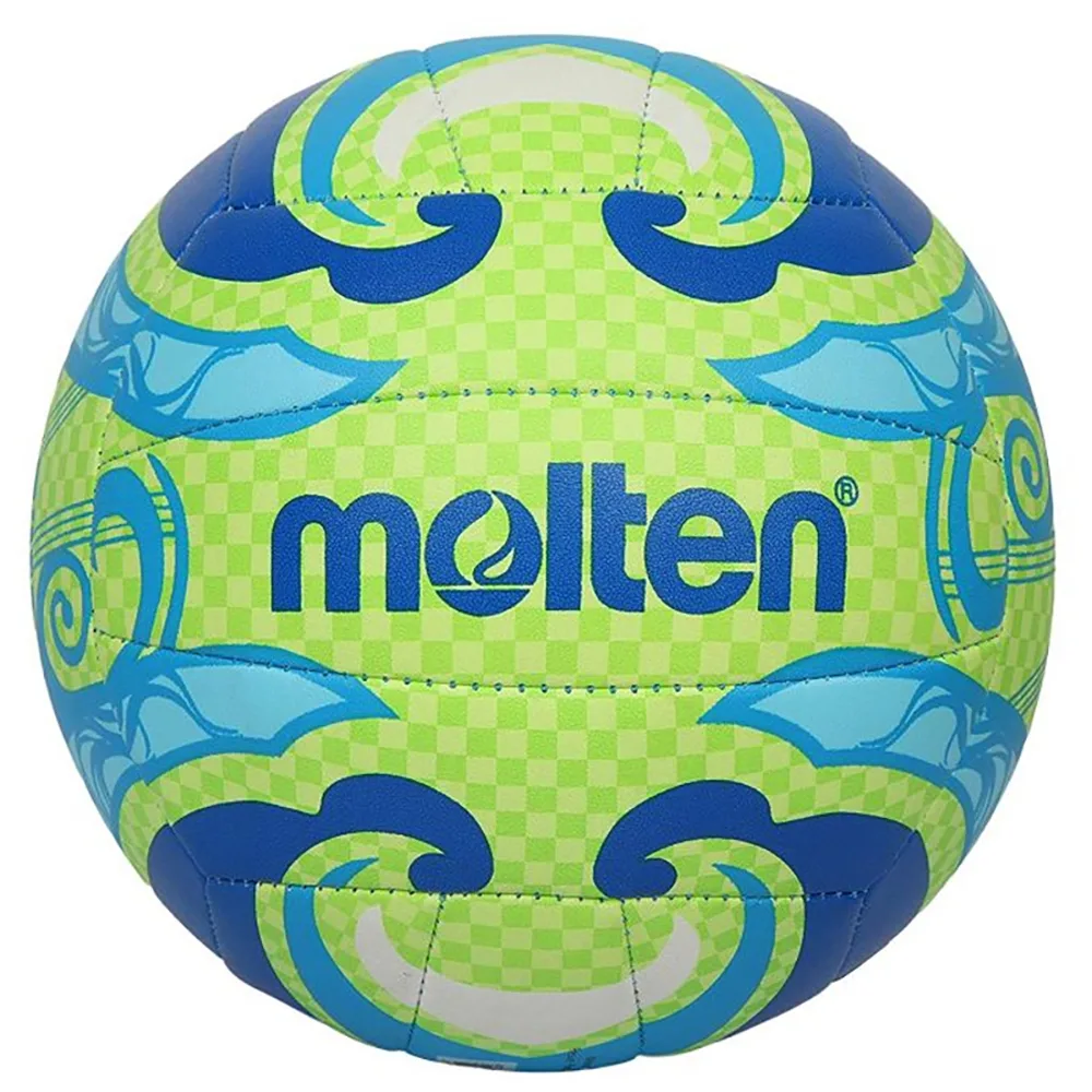 Minge volei plaja Molten V5B1502-L, Albastru Royal / Verde Fluo (Nr. 5) - imagine 1