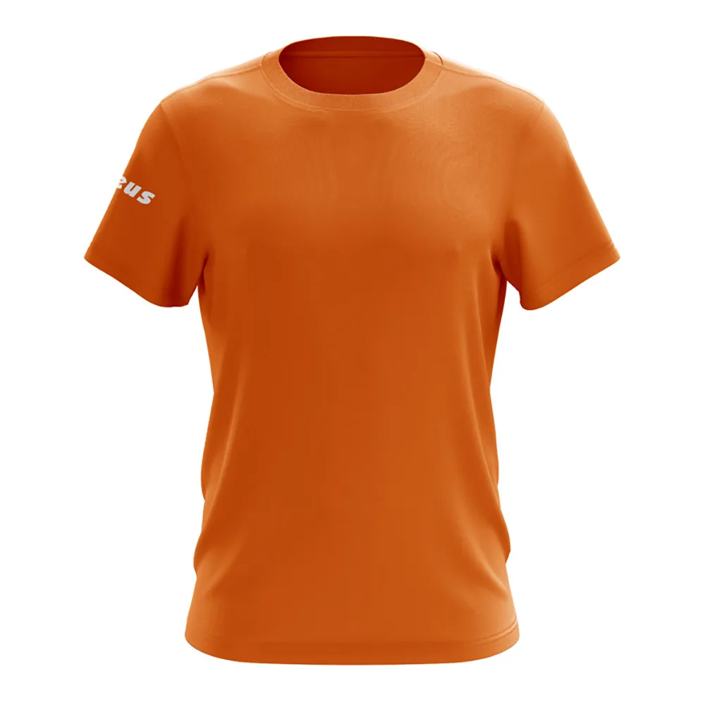 Tricou bumbac Zeus Basic, Portocaliu - imagine 1