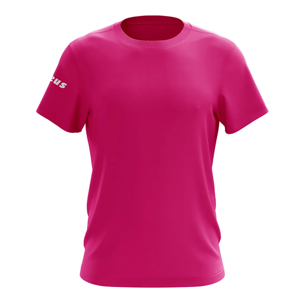 Tricou bumbac Zeus Basic, Fuxia - imagine 1