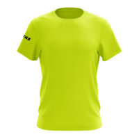 Tricou bumbac Zeus Basic, Galben Fluo