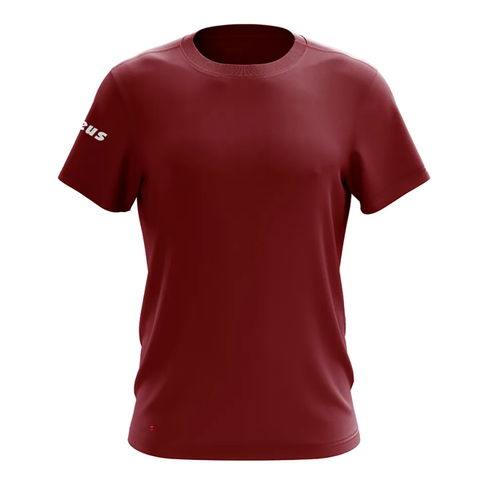 Tricou bumbac Zeus Basic, Visiniu - imagine 1