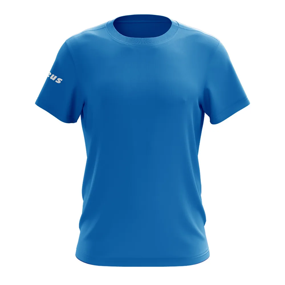 Tricou bumbac Zeus Basic, Light Royal - imagine 1