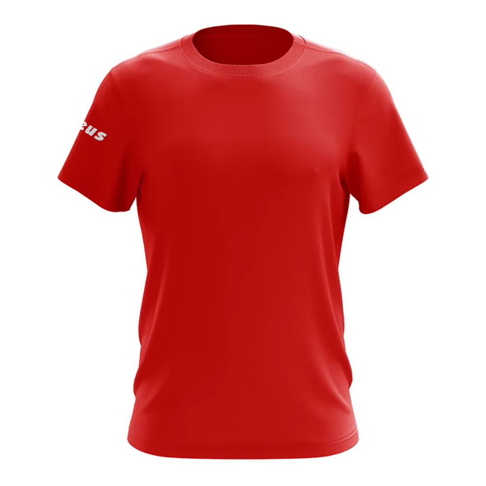 Tricou bumbac Zeus Basic, Rosu - imagine 1