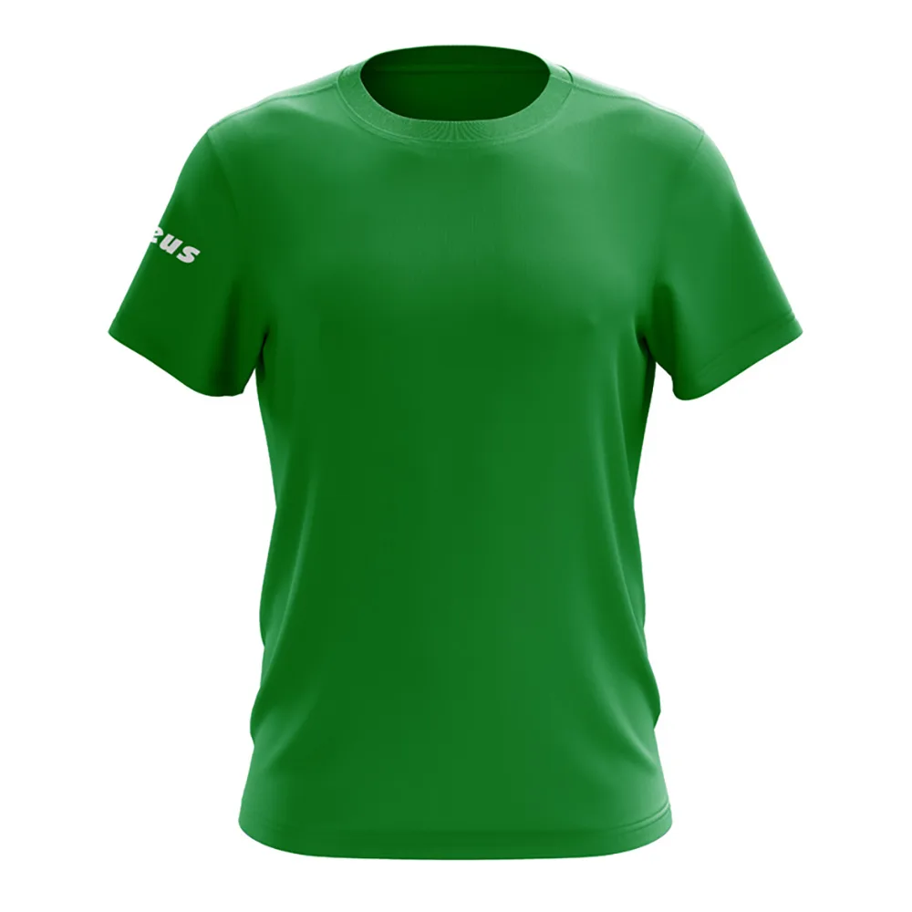 Tricou bumbac Zeus Basic, Verde - imagine 1