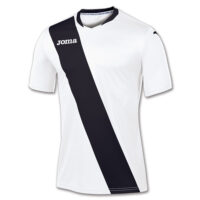 Tricou copii Joma Monarcas, Alb / Negru