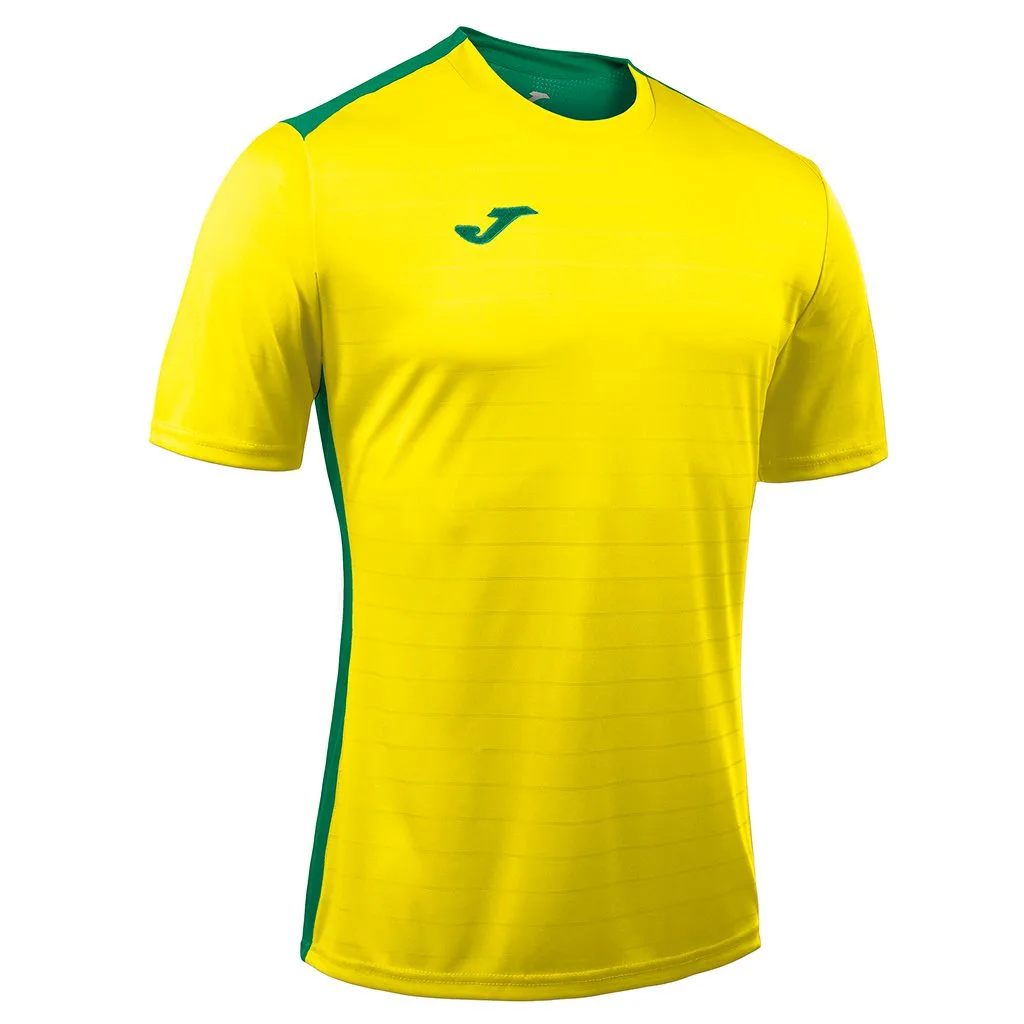 Tricou Joma Campus II, Galben / Verde - imagine 1