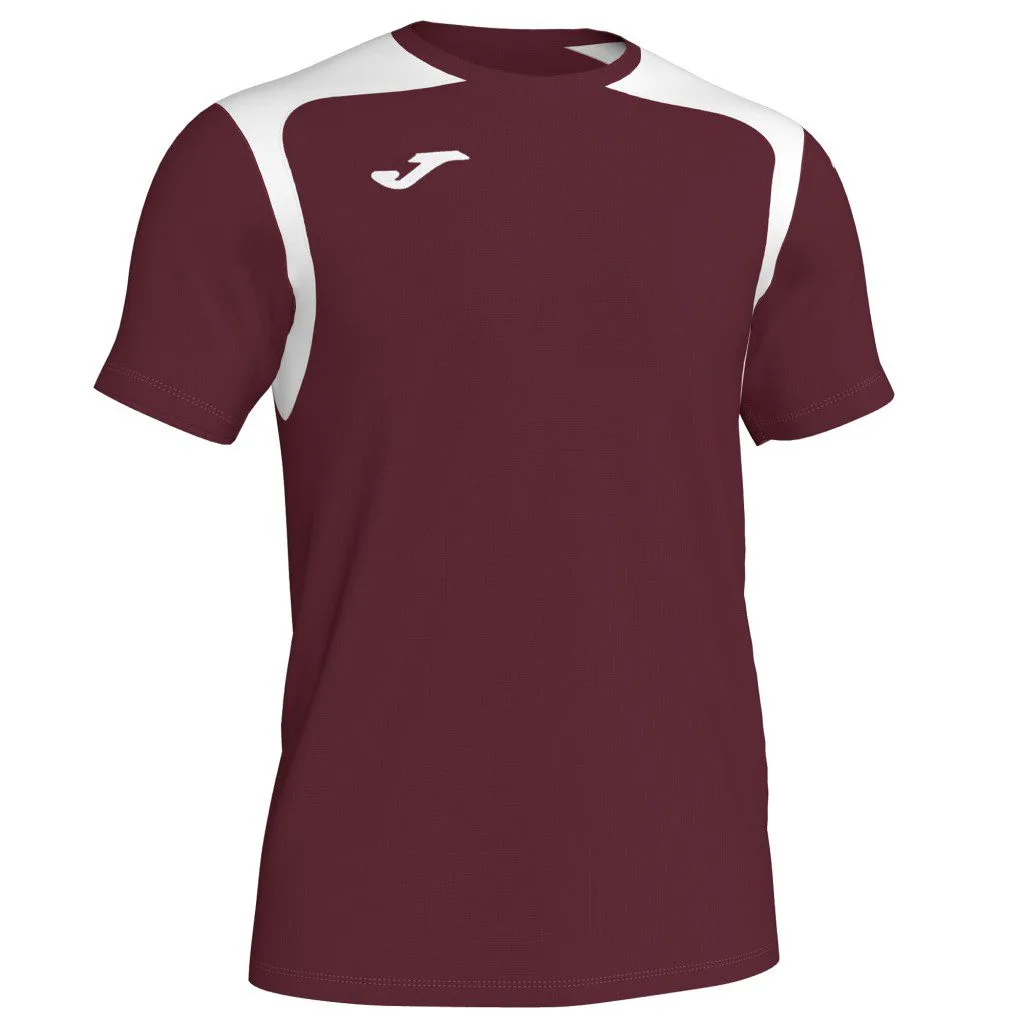 Tricou Joma Champion V, Visiniu / Alb - imagine 1