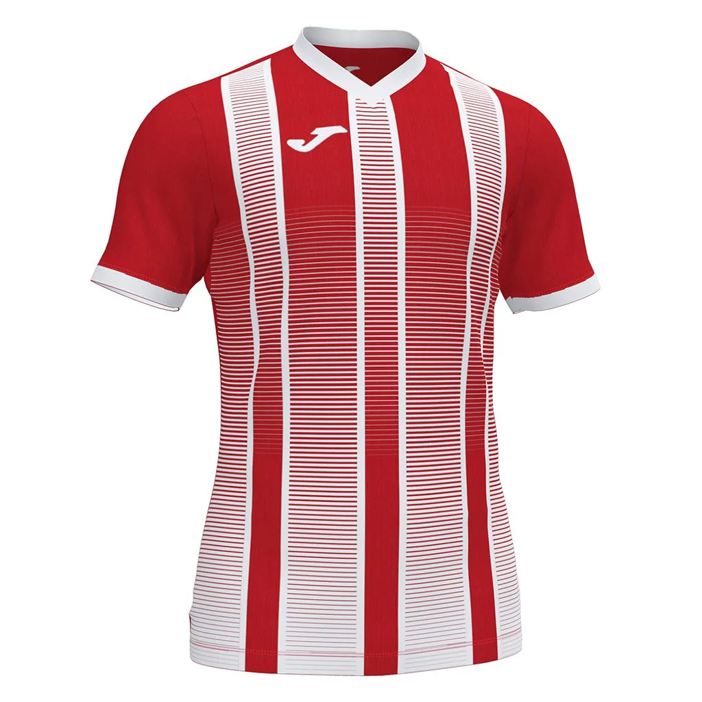 Tricou Joma Tiger II, Rosu / Alb - imagine 1