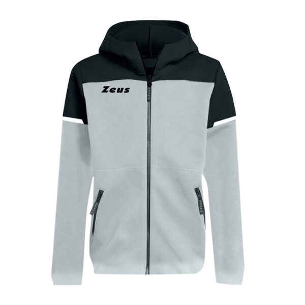 Bluza Zeus Tech Bikolor, Gri inchis / Negru - imagine 2