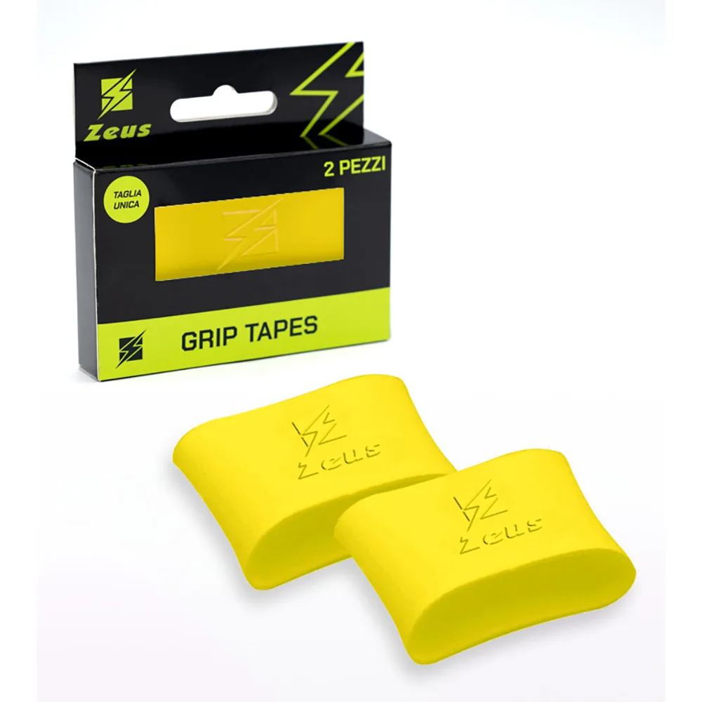 Banda sustinere aparatori Zeus Grip tape, Galben - imagine 1