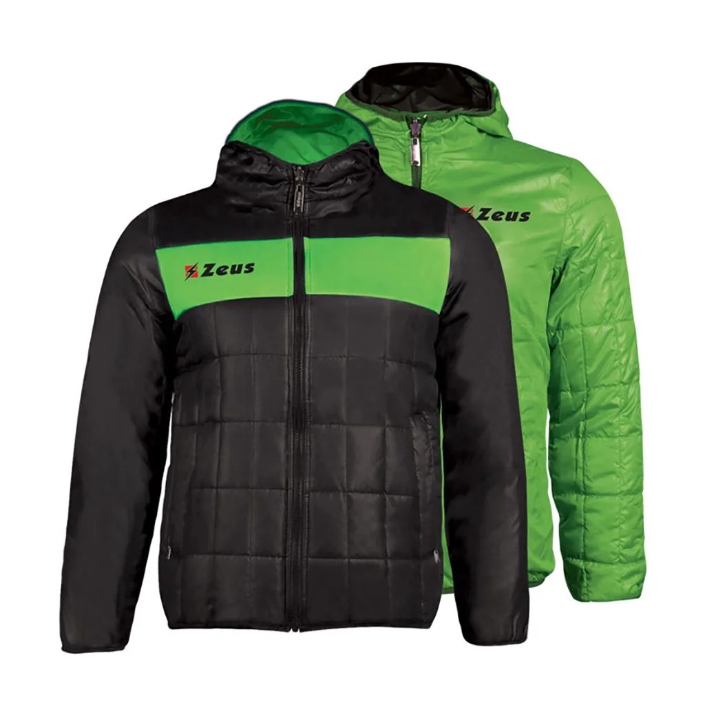 Geaca Zeus Apollo, Negru / Verde Fluo - imagine 1