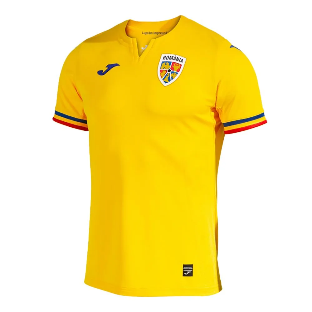 Tricou oficial de joc Romania 2023 - Galben - imagine 1