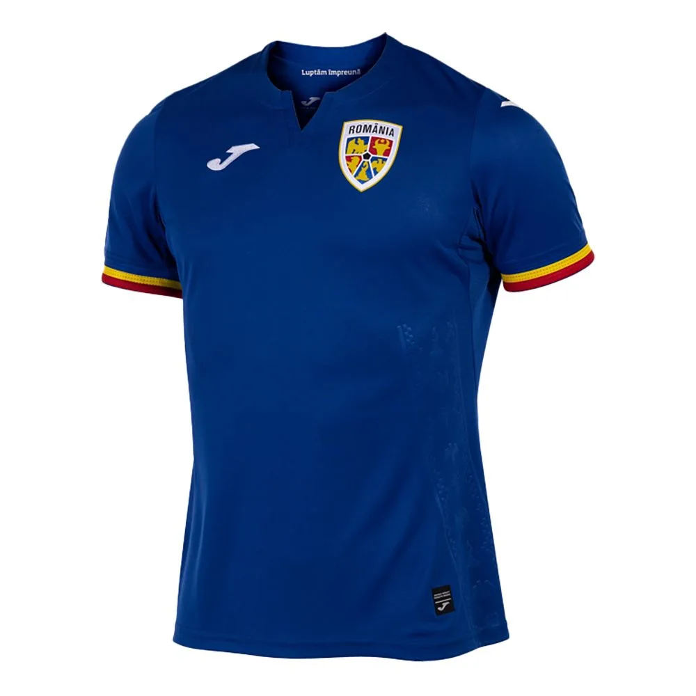 Tricou oficial de joc Romania 2023 - Albastru - imagine 1