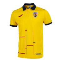 Tricou polo oficial FRF Nationala Romaniei, Galben - prezentare