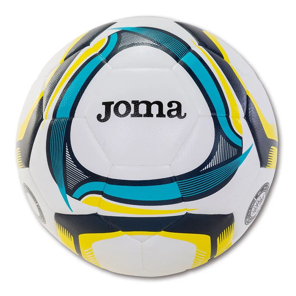 Minge fotbal Joma Light, Galben / Turcoaz (Nr. 5) - imagine 1