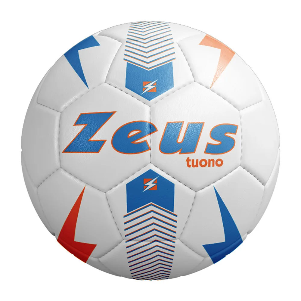 Minge fotbal Zeus Tuono, Alb / Light royal (Nr. 4) - imagine 1