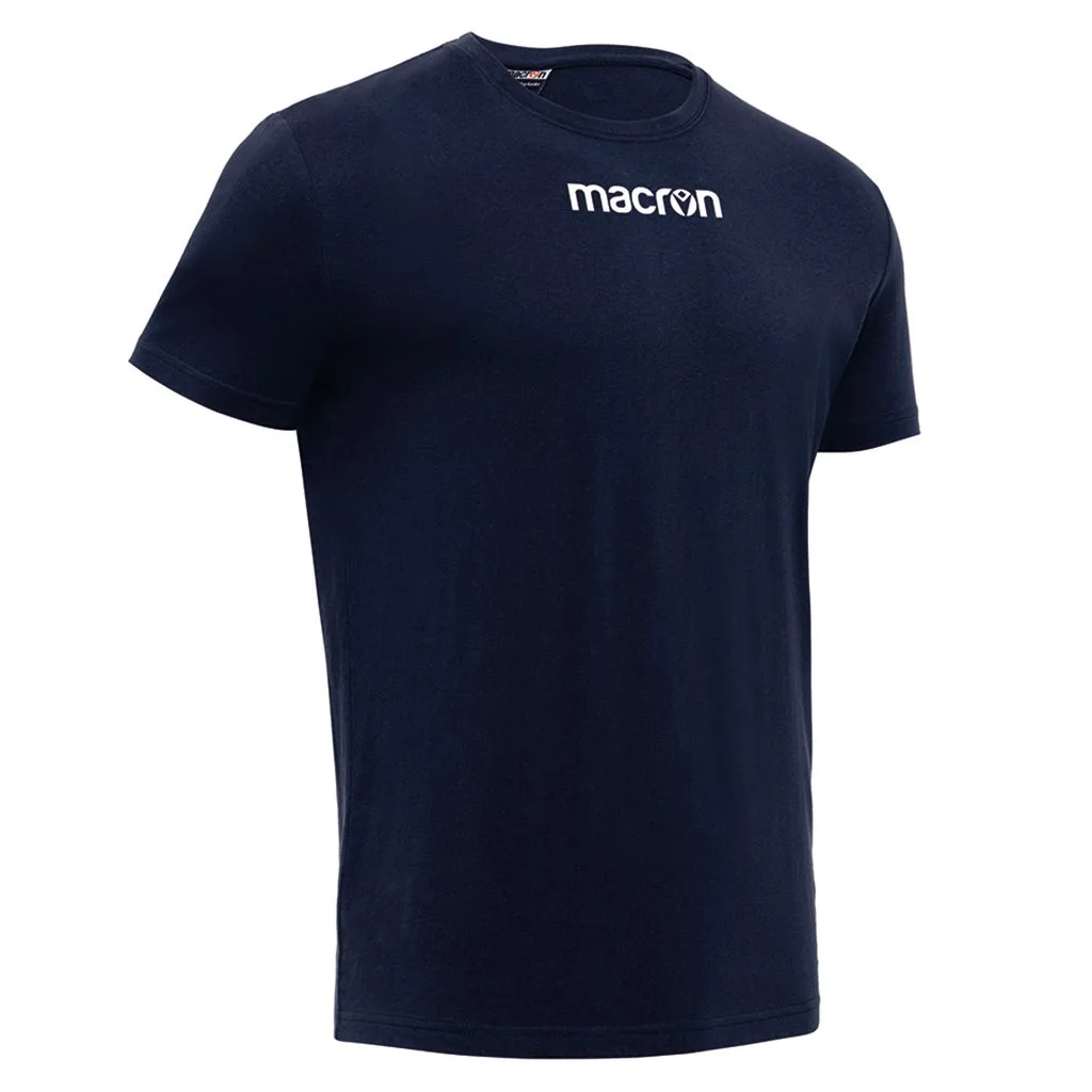 9026_07-jpg.webp Tricou bumbac maneca scurta Macron MP151, Bleumarin - imagine 1