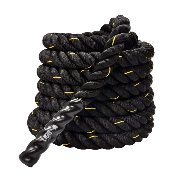 BR-jpeg.webp Franghie antrenament Ligasport Battle rope (12 m) - imagine 1