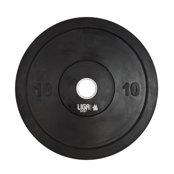 BUM.PLATE-10kg-jpg.webp Disc bumper haltere olimpice 10 kg Ligasport (Ø 50 mm) - imagine 1