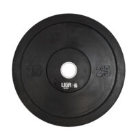 Disc bumper haltere olimpice 25 kg Ligasport (Ø 50 mm)