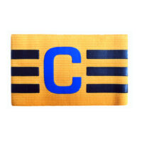 Banderola Capitan Ligasport Stripe, Galben / Bleumarin